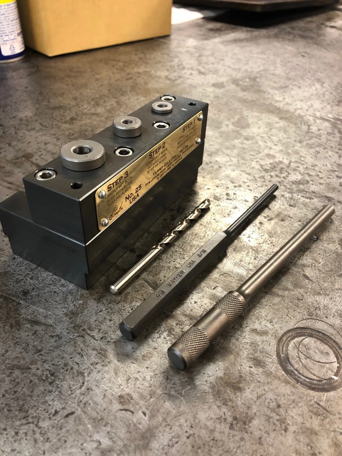 Fast Eddy, tappet roller rebuild tool