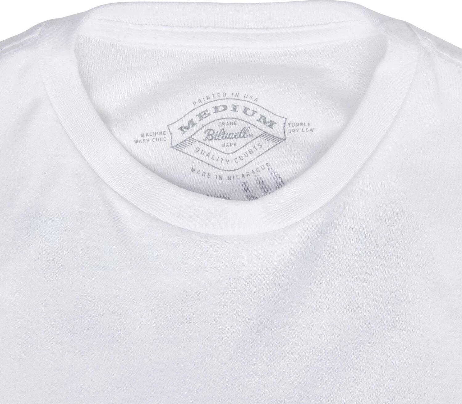 Biltwell Reaper t-shirt, White, S