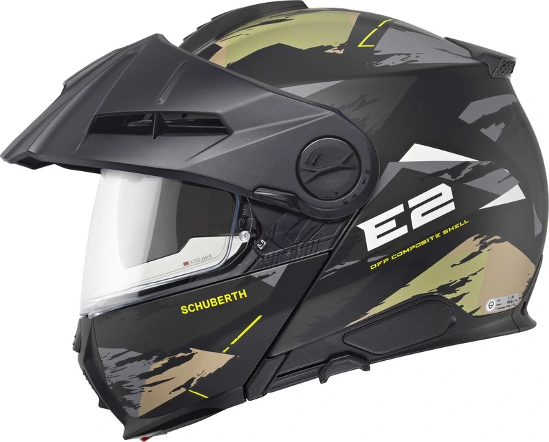 Schuberth Helmet E2 Trail Green, 53 XS