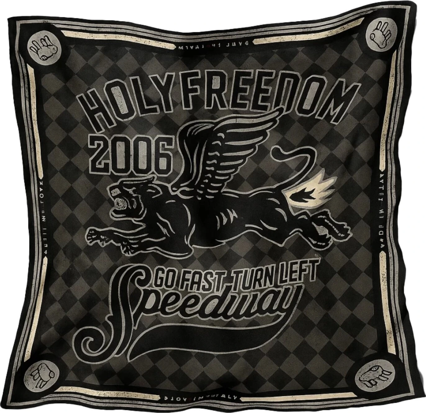 Holy Freedom Fartback scarf, Black