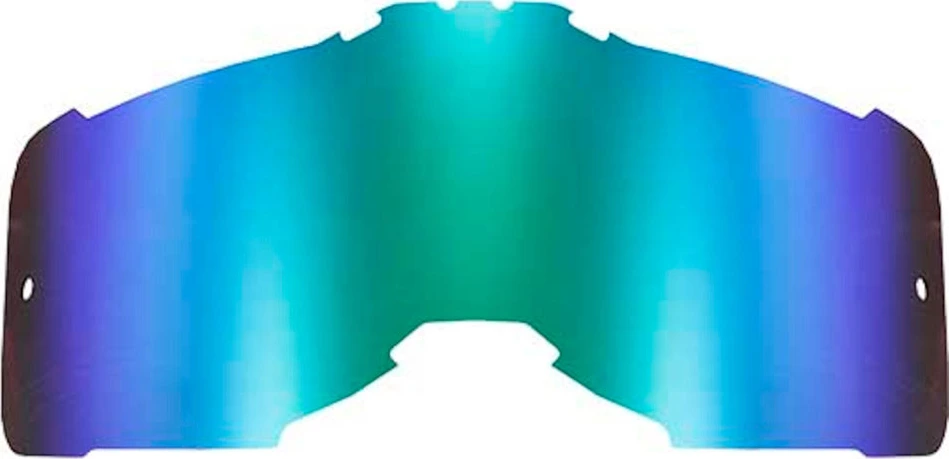 LS2 Charger Goggle Replacement Lenses - Iridium H-V Green