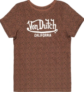 Von Dutch Leopard female t-shirt