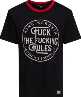 King Kerosin Fuck the rules t-shirt