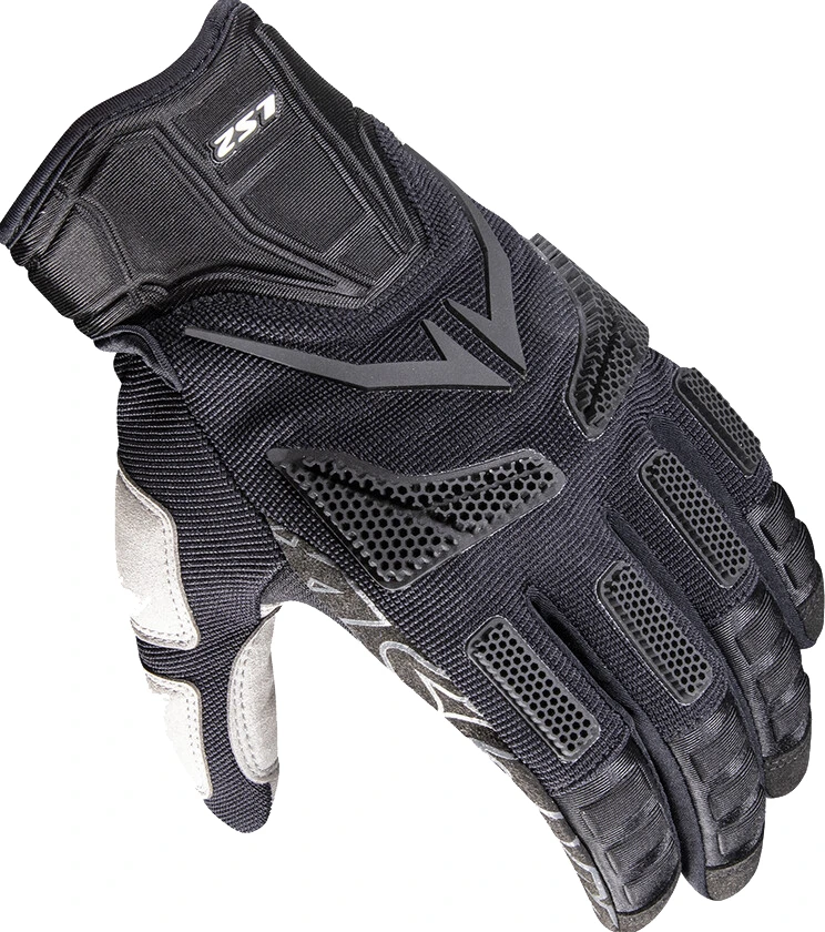 LS2 Ravin Man Gloves - Black, L