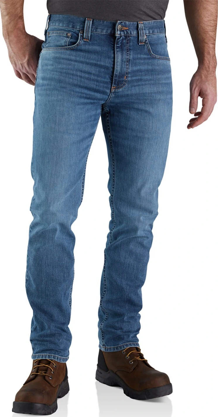 Carhartt Rugged Flex Straight Tapered jean houghton, Blue, 31/32