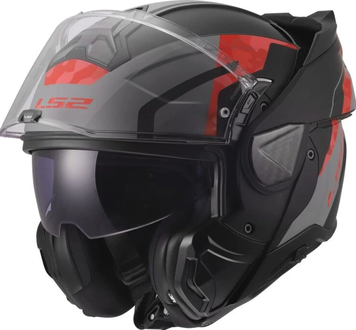 LS2 FF910 ADVANT II GLIDE Helmet - 3XL, Black Grey Red