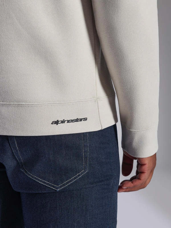 Alpinestars Fleece Positive Crew Off White, M