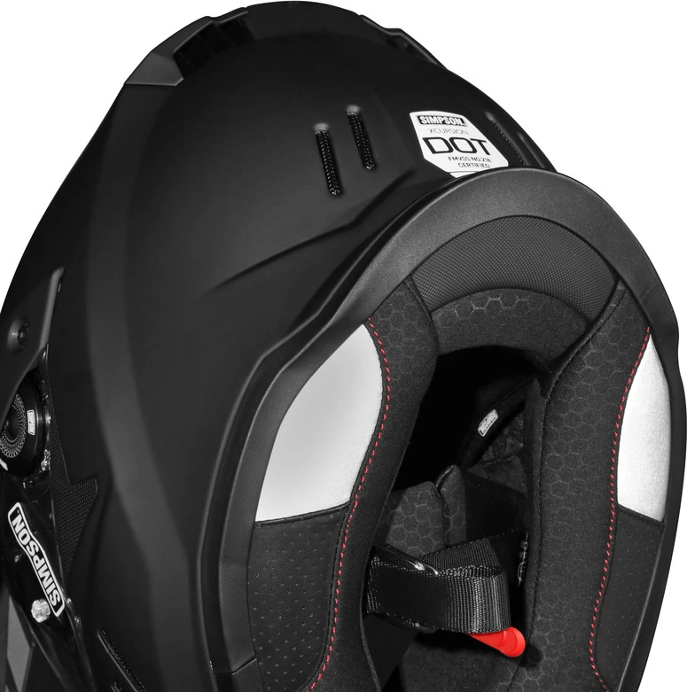 SIMPSON Helmet Xcursion matt black, S