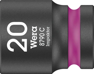 Wera Impaktor 1/2" lizdinis raktas 20