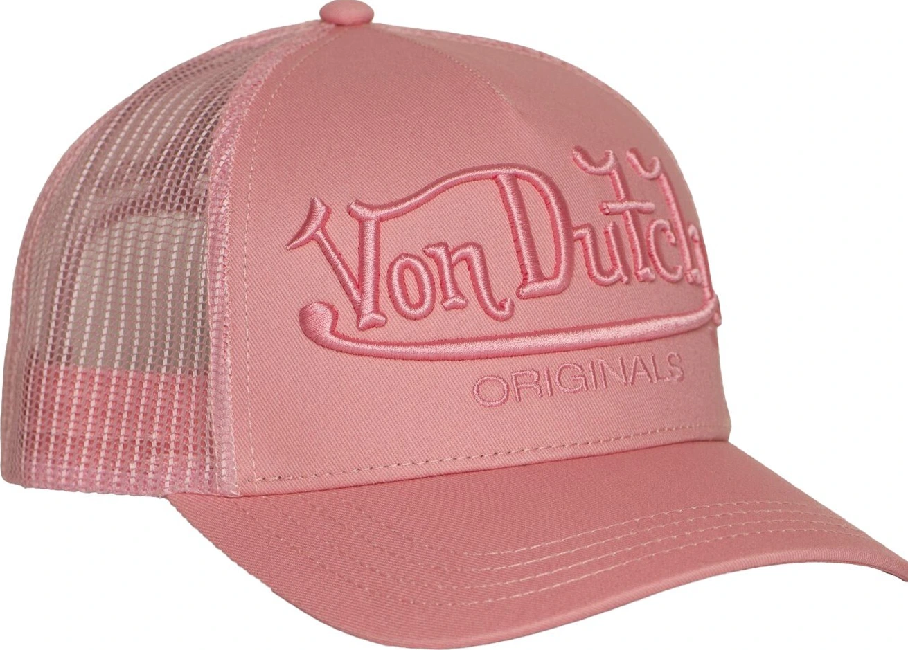 Von Dutch Embroidery Style cap, Pink