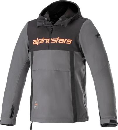 Alpinestars Hoodie Sherpa Black/Gray/Red, S
