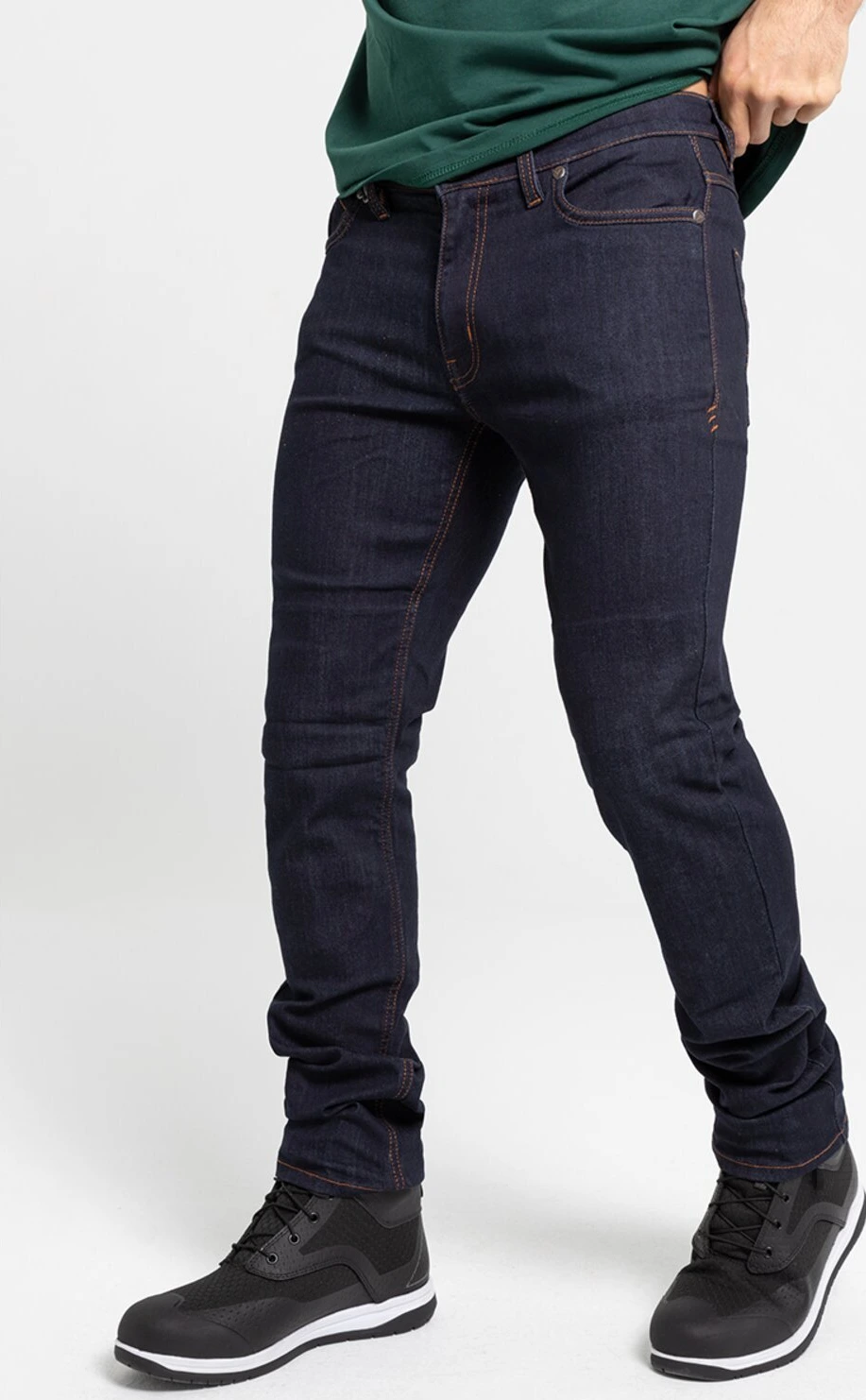 By City Route II jeans, dark blue, 30