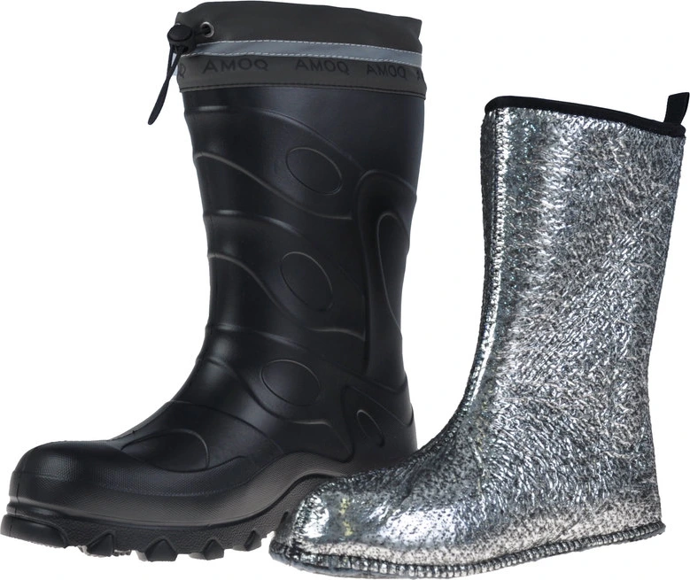AMOQ Freetime JNR Boots Black/Grey, 26