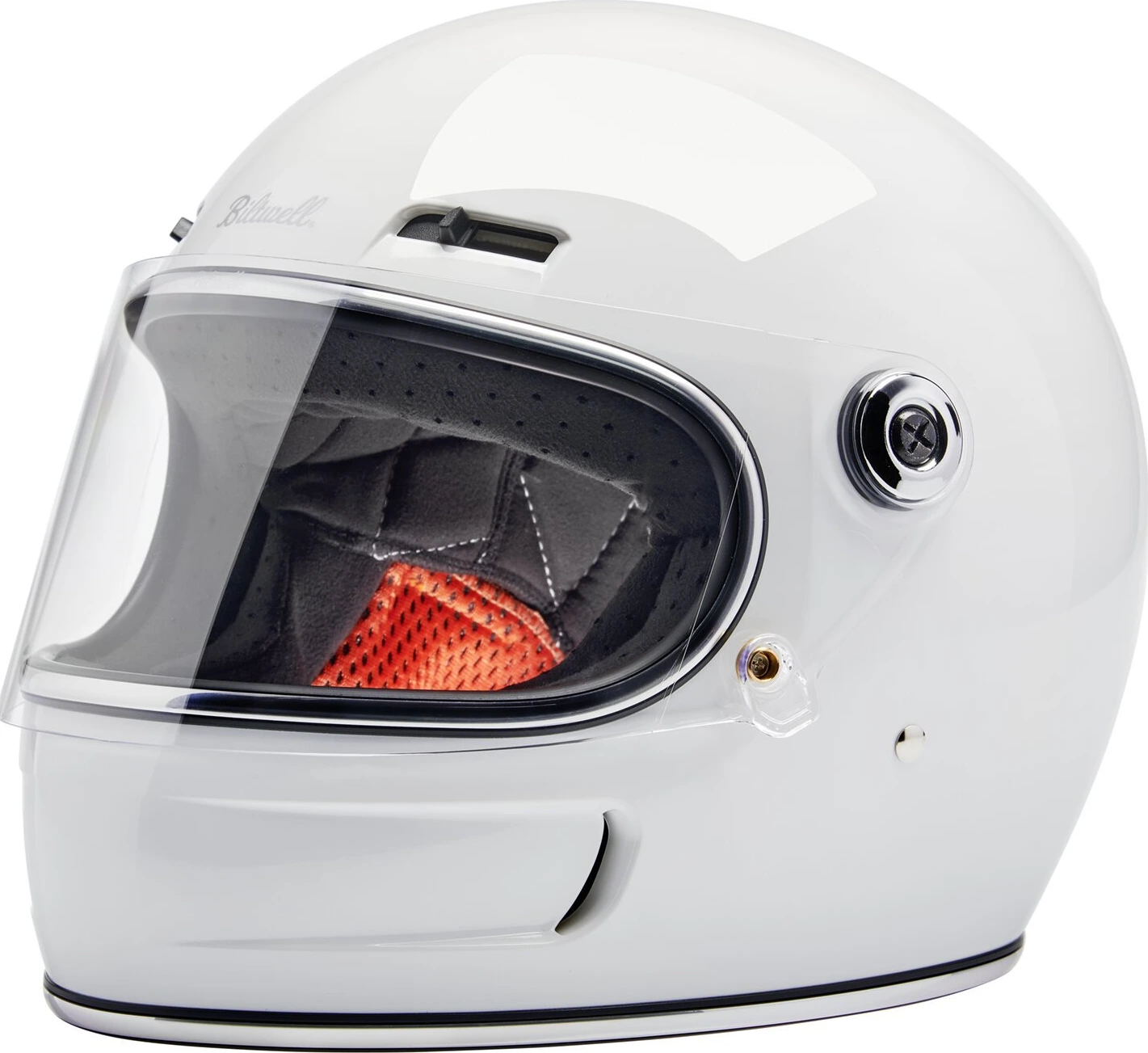 Biltwell Gringo SV helmet, White, S, Gloss