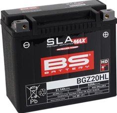BS Battery BGZ20HL (FA) SLA MAX - Noslēgts un aktivizēts