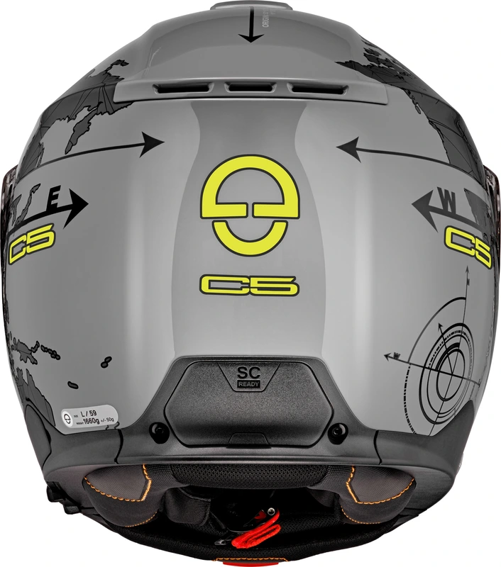 Schuberth Helmet C5 Globe grey, 53 XS