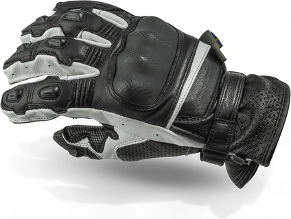 Lindstrands Glove Holen Black/white 06