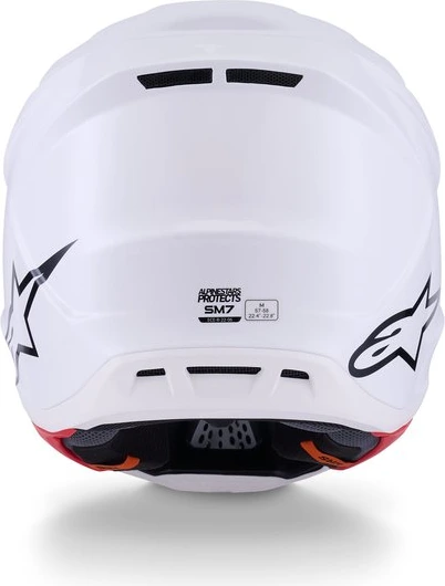 Alpinestars Helmet S-M7 White, XS