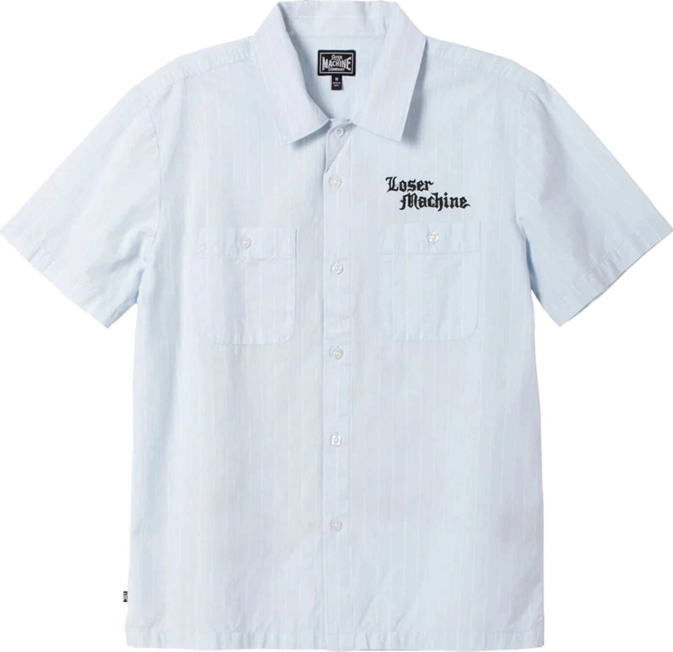 Loser Machine Attendant shirt, light blue, M