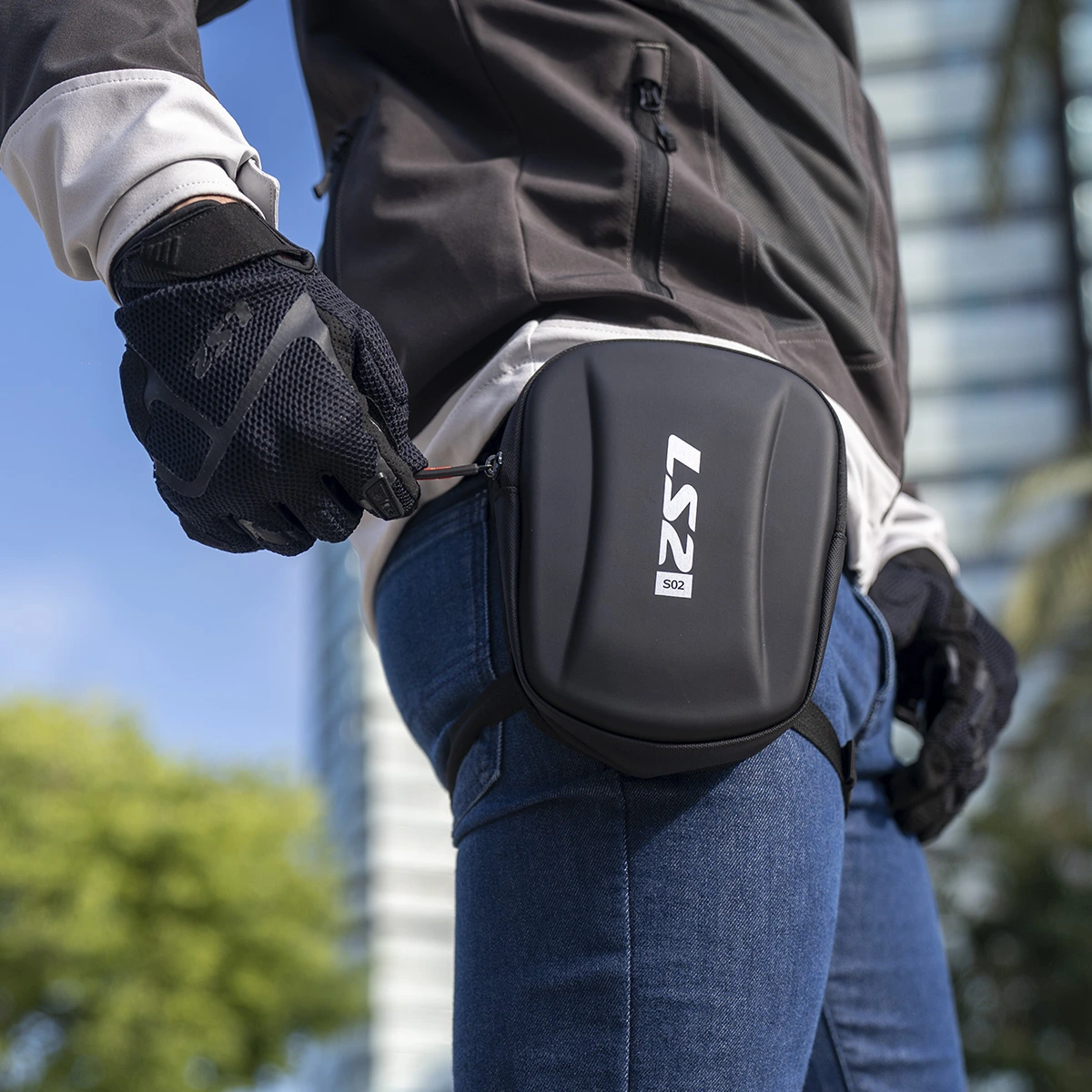 LS2 SHIELD LEG BAG