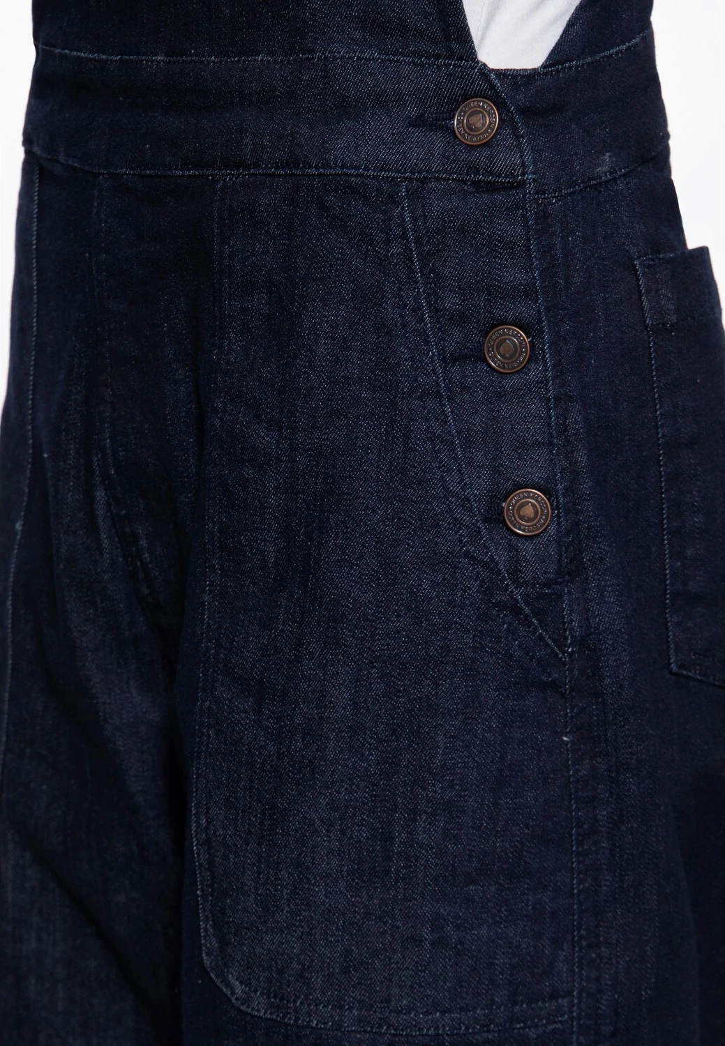 Queen Kerosin bib overall, Blue, 29