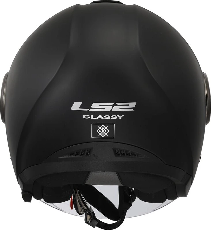 LS2 OF620 CLASSY SOLID helmet - S, Matt Black