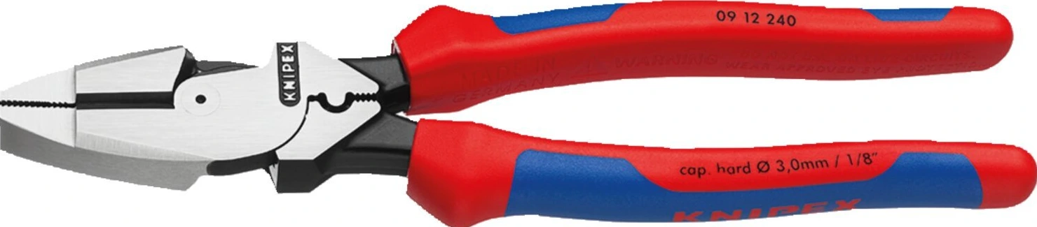 Knipex lineman's pliers 240mm, Black