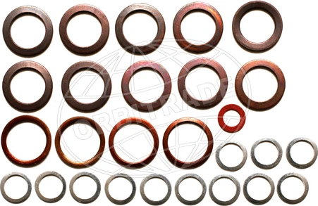 Orbitrade sealing washer kit Volvo Penta D31-D32