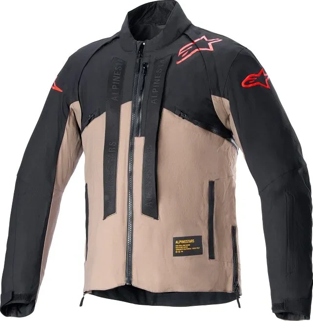JACKET TECHDURA BLK/BR M
