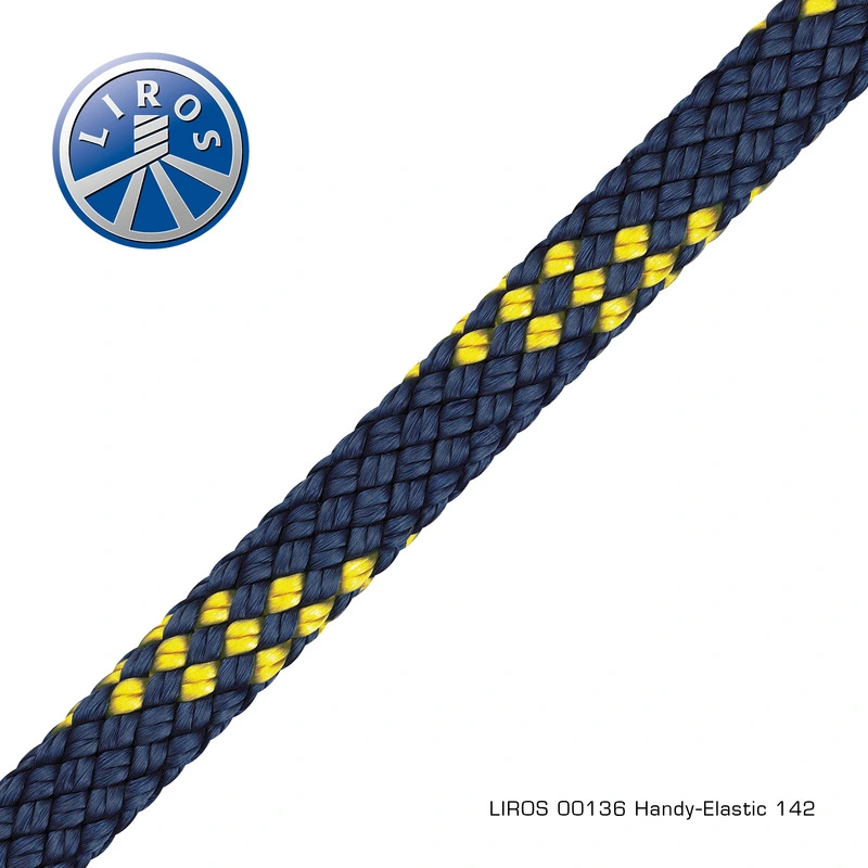 Handy-Elastic Navyblue-Yellow 12mm x 10m