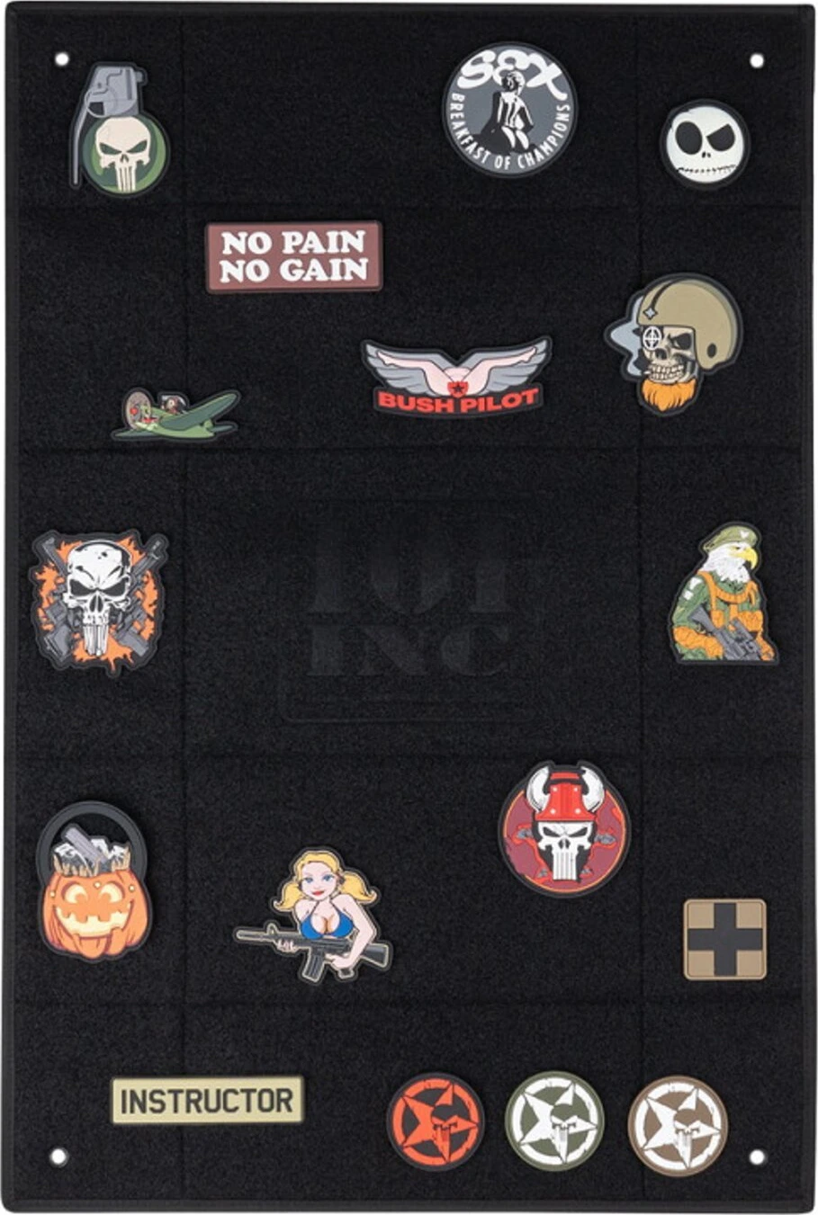 Army Surplus Patch Wall small
