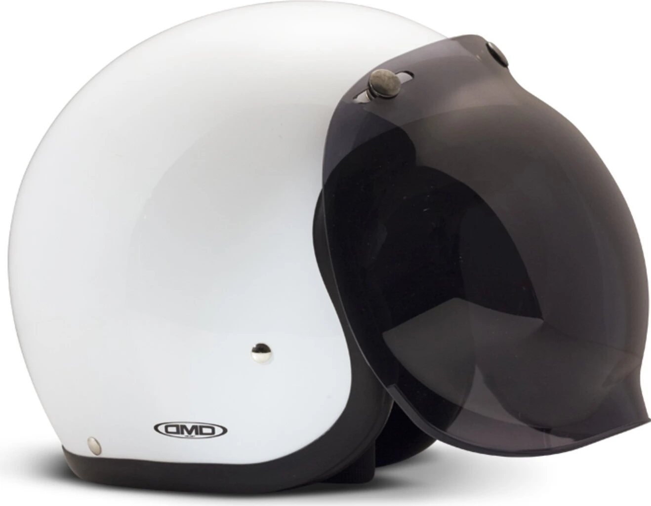 DMD bubble visor, smoke