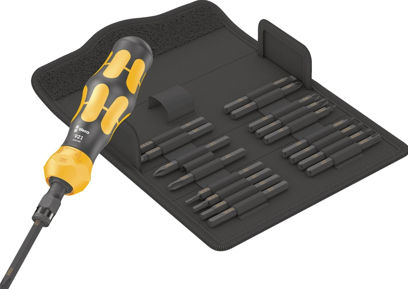 Wera, Kraftform impact screwdriver kit. Metric