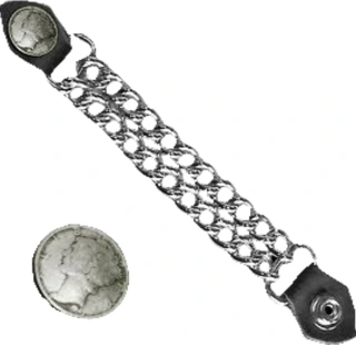Vest extender Mercury head dime