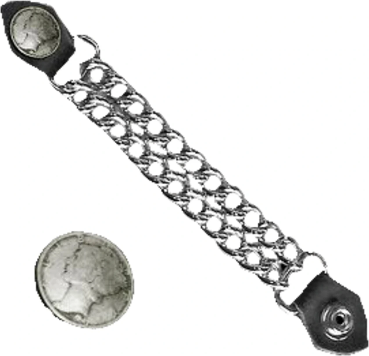 Vest extender Mercury head dime