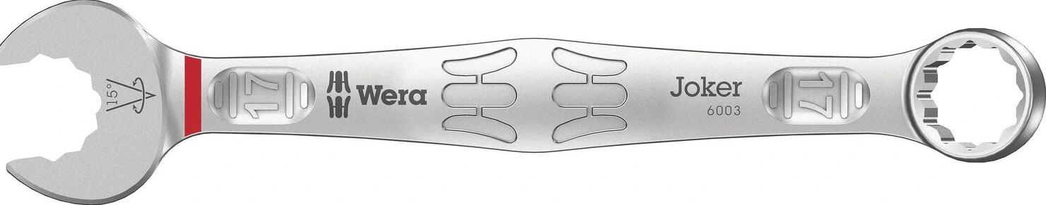Wera wrenches open/box end 17mm Joker 6003 series metric