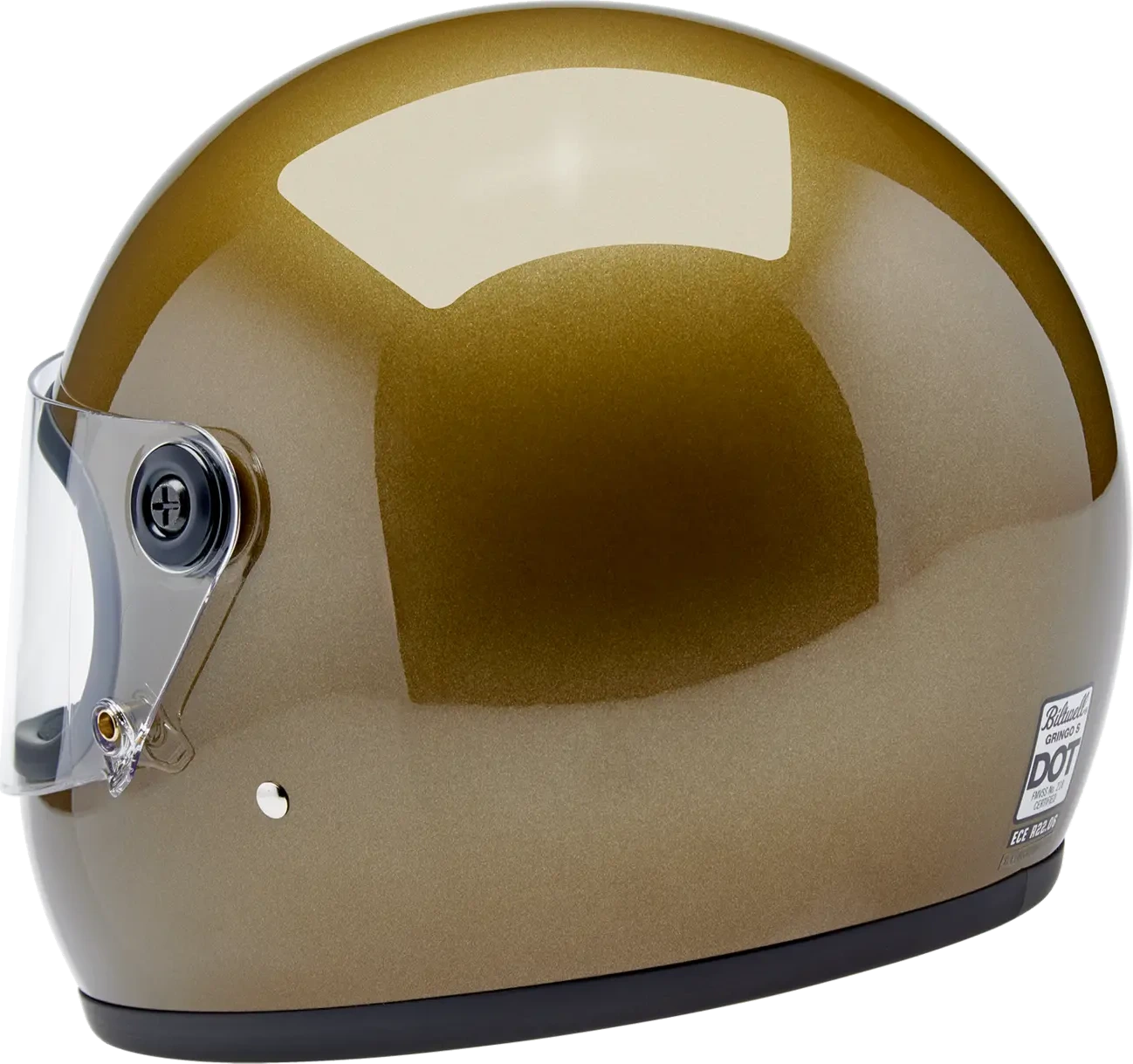 HELMET GRINGO S UGLY GOLD METALLIC MD