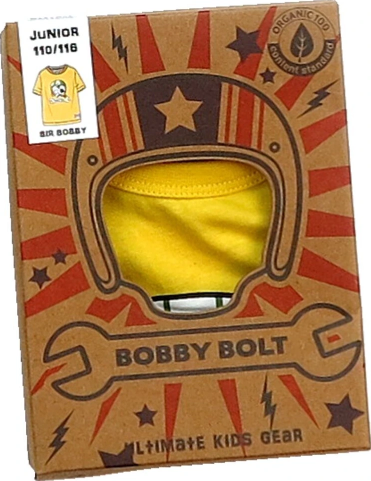 Bobby Bolt Sir Bobby t-shirt yellow, 146/152