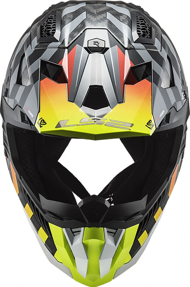 LS2 MX703 C X-FORCE BARRIER helmet - M, Sky Blue