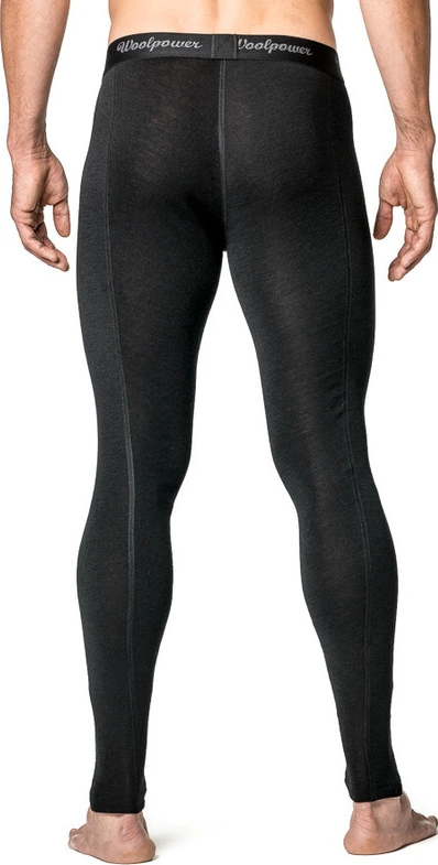Woolpower Long johns Merino base layer black, L