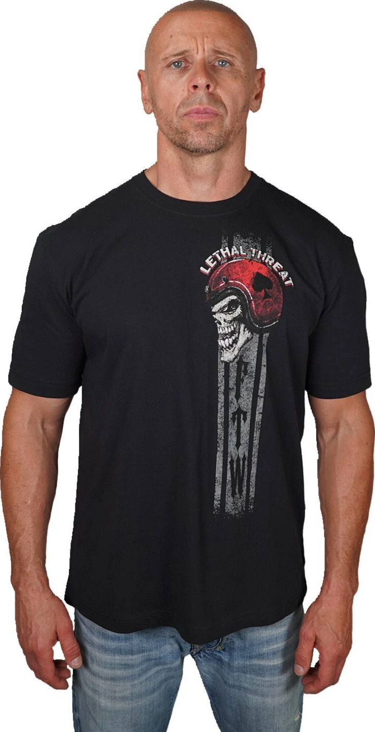 Lethal Threat Forever two Wheels T-shirt black, M