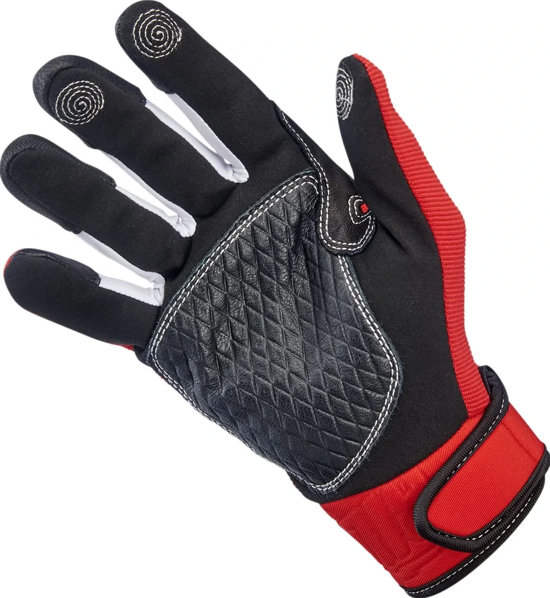 GLOVES BAJA RED/BLK XS