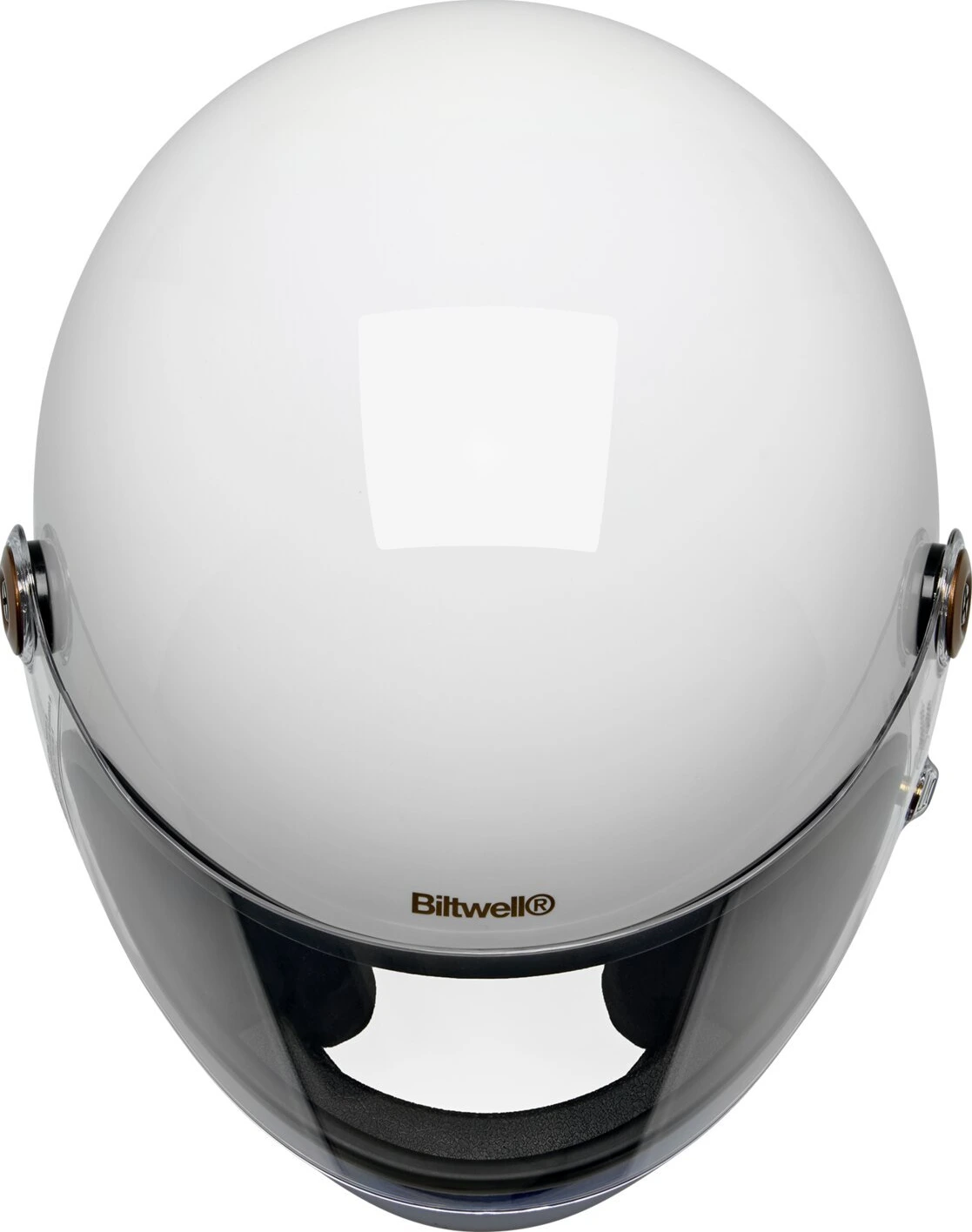 Biltwell Gringo S helmet gloss RWB, White