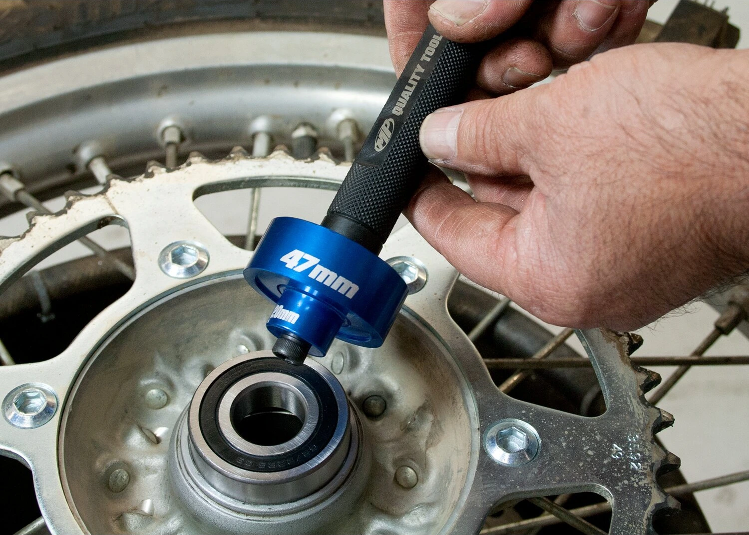 Motion Pro, bearing driver kit, 12 mm