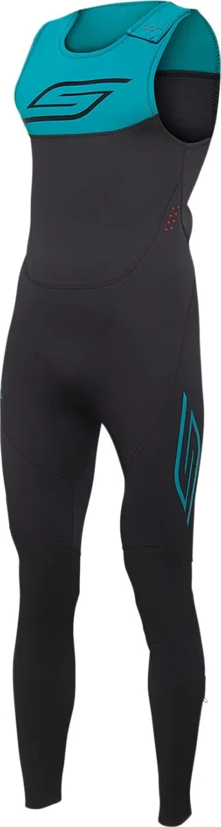 WETSUIT BREAKER BK/AQ MD