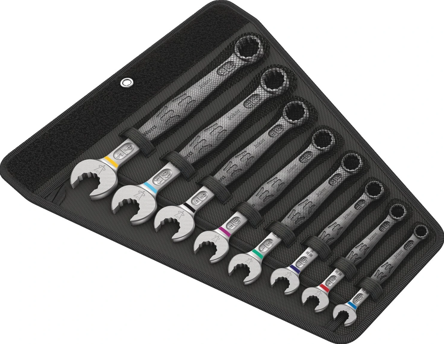 Wera wrench open/box end set 8-pc Joker 6003 series -US size, 230 mm