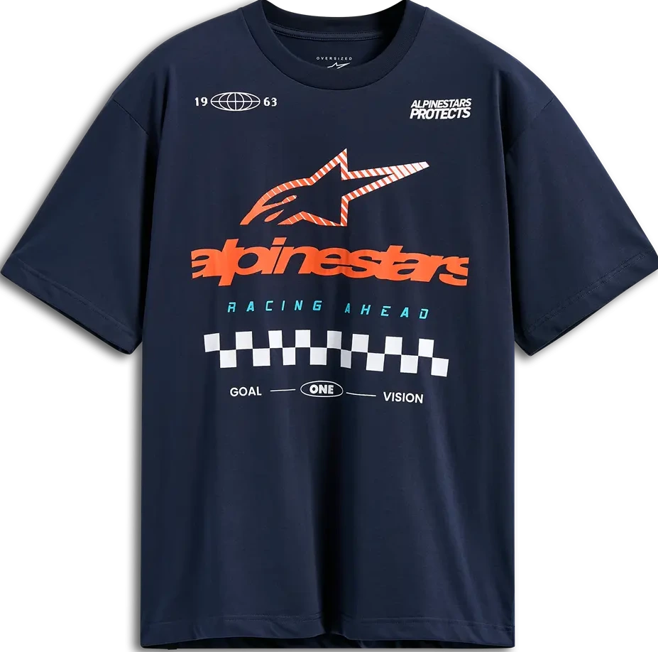 TEE SS CSF OVERSIZED APLOMB NAVY S