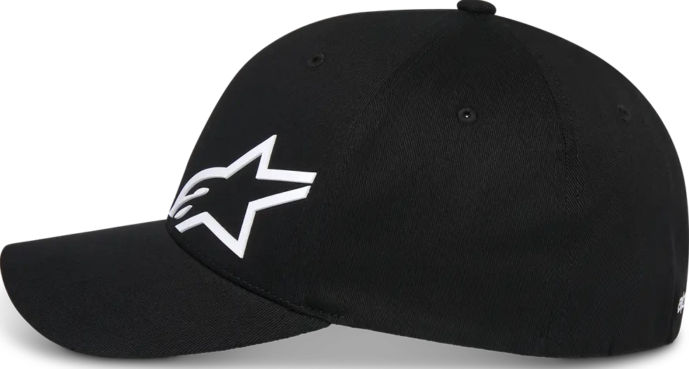 HAT CRV BILL CORP SHIFT MULTI BLACK S/M