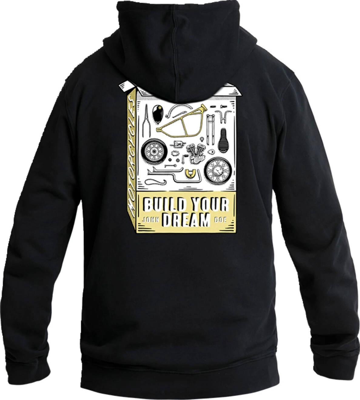 John Doe BYD II hoodie, Black, 2XL