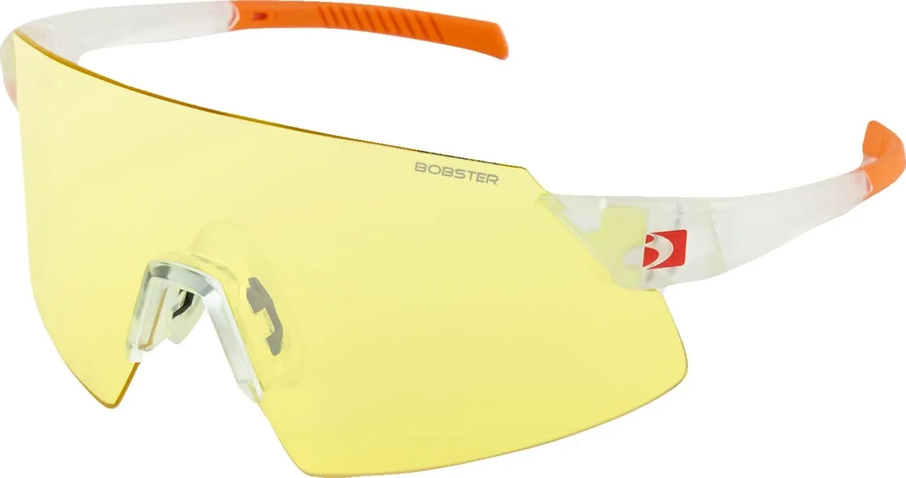 SUNGLASSES CADENCE CLEAR/ORANGE